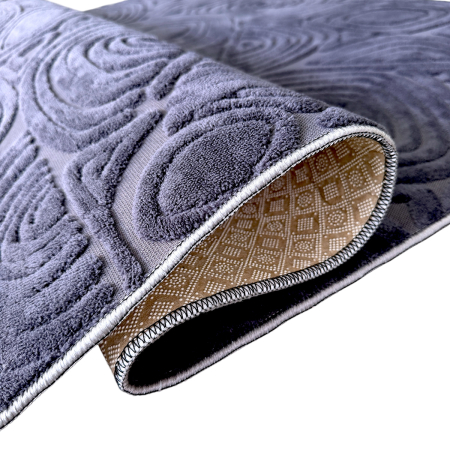 Covor cameră antiderapant, Welsoft, triunghi antracit, mai multe dimensiuni [7]