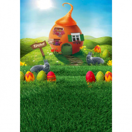 Promo - Covor cameră copii antiderapant diverse mărimi verde Paşte