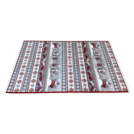 Covor decorativ Crăciun, dreptunghiular, antiderapant, diverse mărimi, CCD107 [7]