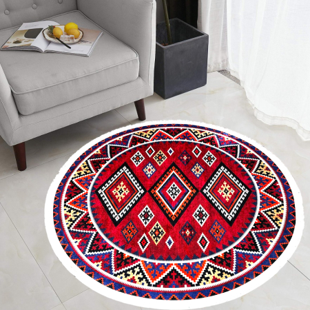 Covoare antiderapante - Covor rotund antiderapant, 100x100 cm, COR014