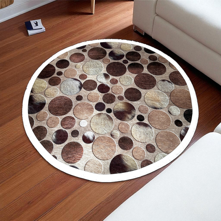 Covoare antiderapante - Covor rotund antiderapant, 100x100 cm, COR015