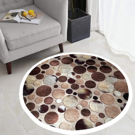 Covoare antiderapante - Covor rotund antiderapant, 100x100 cm, COR015