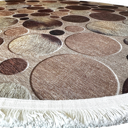 Covoare antiderapante - Covor rotund antiderapant, 100x100 cm, COR015