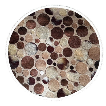 Covor rotund antiderapant, 100x100 cm, COR015 [5]