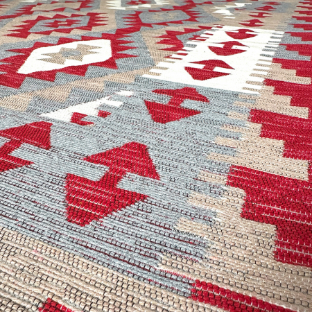 Covoare tradiționale - Covor rustic tradițional, 2 fețe, diverse mărimi, Gri