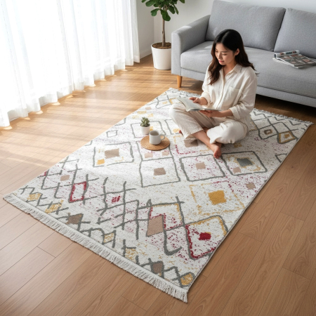 Covoare tradiționale - Covor Țesut Tradițional, 2 fețe, diverse mărimi, CTT227