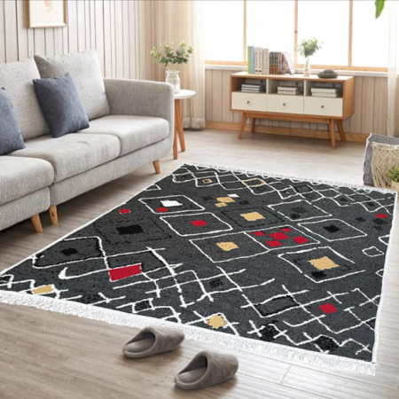 Covoare tradiționale - Covor Țesut Tradițional, 2 fețe, 60x120 cm, CTT221