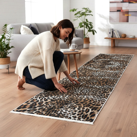 Covoare antiderapante - Covor traversă antiderapant 80x300 cm TRV1432