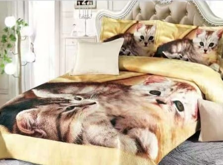 Cuverturi - Cuvertură catifea matlasată, cu model, 5 piese, pat 2 persoane, 230x250 cm, CM08