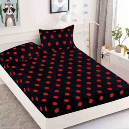 Huse protecție pat - Husă protecție pat cu elastic, bumbac finet, 180 x 200 cm, 3 piese, HPP05