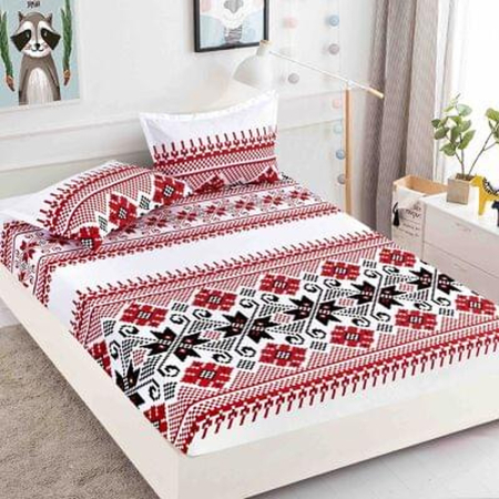 Huse protecție pat - Husă protecție pat cu elastic, bumbac finet, 180 x 200 cm, 3 piese, HPP20
