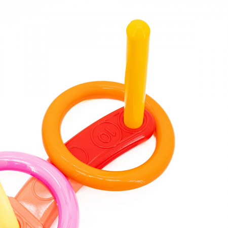 Gonflabile și plajă - Joc inele plastic 36 x 12 cm