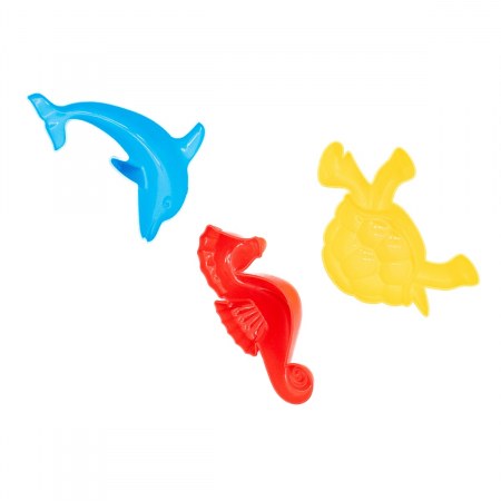 Gonflabile și plajă - Set 3 forme animale maritime din plastic