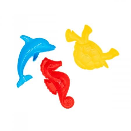 Gonflabile și plajă - Set 3 forme animale maritime din plastic