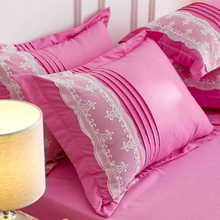 Lenjerii Premium - Lenjerie de pat 2 persoane, bumbac soft touch, 6 piese, PRE01