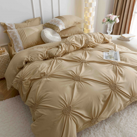 Lenjerii Premium - Lenjerie de pat 2 persoane, bumbac soft touch, 6 piese, PRE09