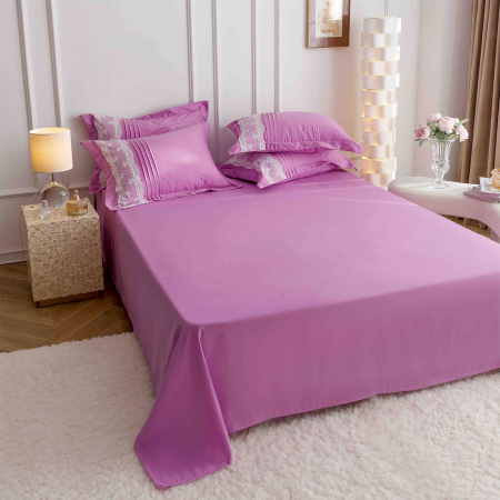 Lenjerii Premium - Lenjerie de pat 2 persoane, bumbac soft touch, 6 piese, PRE12