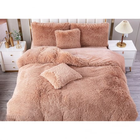Lenjerii Super Pufoase - Lenjerie de pat Super Pufoasă, 2 persoane, cocolino, 6 piese, SPFA002