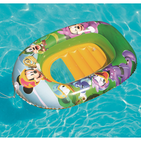 Gonflabile și plajă - Bărcuță Bestway Mickey Mouse 102 x 69 cm