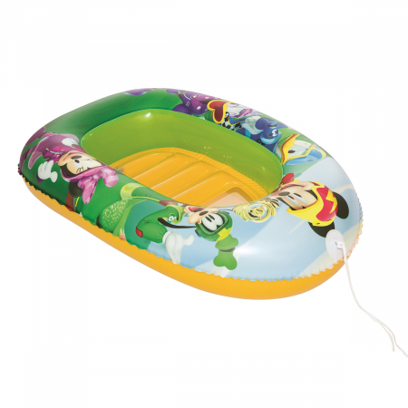 Gonflabile și plajă - Bărcuță Bestway Mickey Mouse 102 x 69 cm