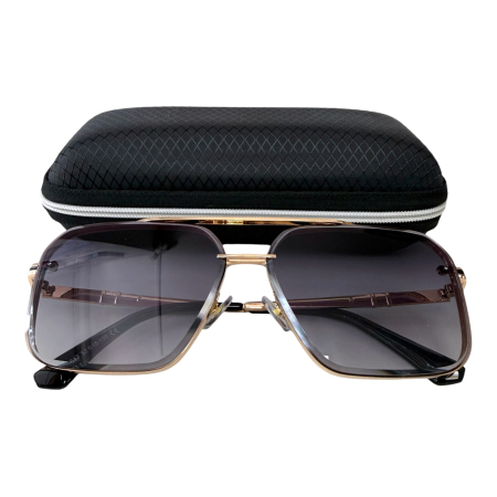 Ochelari de soare bărbați, cu filtru de protecție UV 400, cu toc cadou, OSB01 [5]