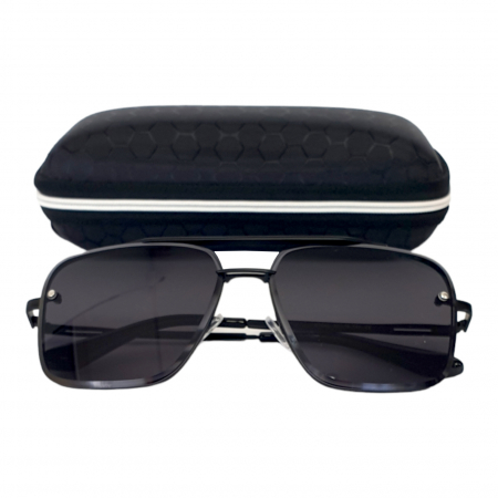 Ochelari de soare - Ochelari de soare bărbați, cu filtru de protecție UV 400, cu toc cadou, OSB36