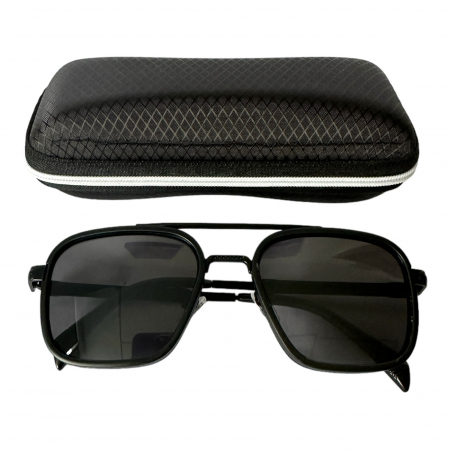 Ochelari de soare - Ochelari de soare bărbați, cu filtru de protecție UV 400, cu toc cadou, OSB38