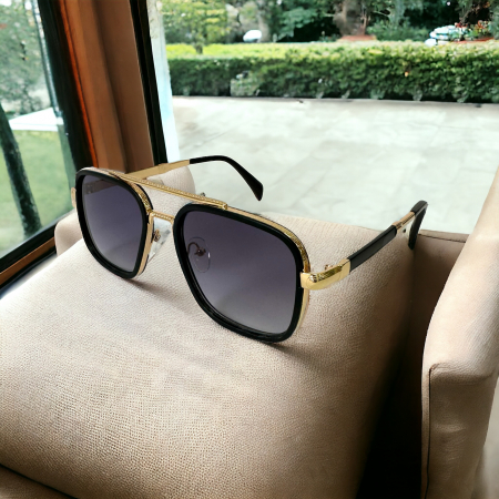 Ochelari de soare bărbați, cu filtru de protecție UV 400, cu toc cadou, OSB38 [9]