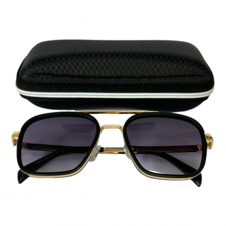 Ochelari de soare bărbați, cu filtru de protecție UV 400, cu toc cadou, OSB38 [8]