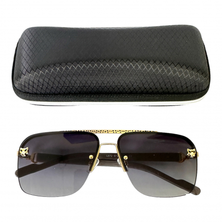 Lifestyle - Ochelari de soare bărbați, cu filtru de protecție UV 400, cu toc cadou, OSB42