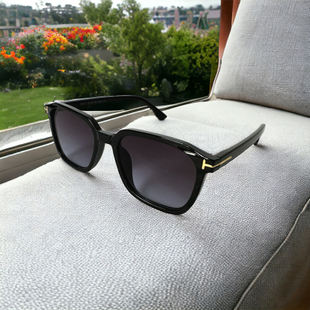 Ochelari de soare - Ochelari de soare unisex, cu filtru de protecție UV 400, cu toc cadou, OSX27
