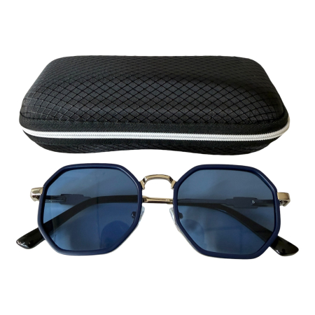 Ochelari de soare unisex, cu filtru de protecție UV 400, cu toc cadou, OSX45 [5]