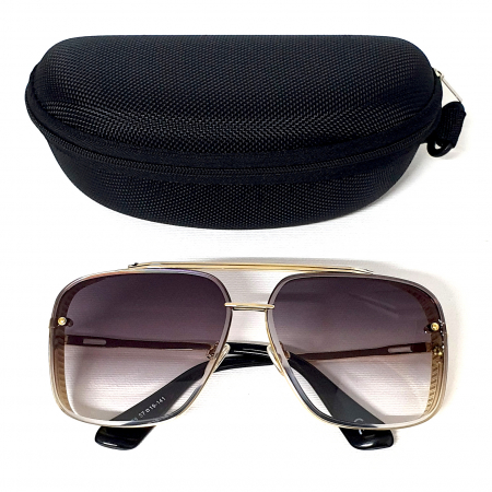 Lifestyle - Ochelari de soare bărbați, polarizați 400 UV, cu toc cadou, OSB04