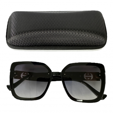 Ochelari de soare - Ochelari de soare damă, cu filtru de protecție UV 400, cu toc cadou, OSD52