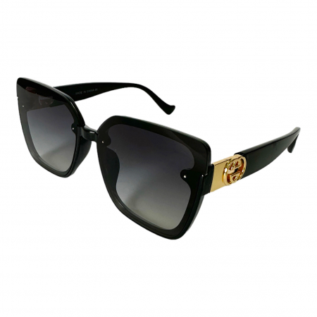Ochelari de soare - Ochelari de soare damă, cu filtru de protecție UV 400, cu toc cadou, OSD52