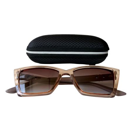 Ochelari de soare - Ochelari de soare damă, cu filtru de protecție UV 400, cu toc cadou, OSD106