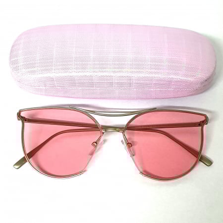 Lifestyle - Ochelari de soare damă, cu filtru de protecție UV 400, cu toc cadou, OSD28