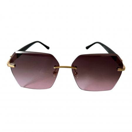 Ochelari de soare - Ochelari de soare damă, cu filtru de protecție UV 400, cu toc cadou, OSD49