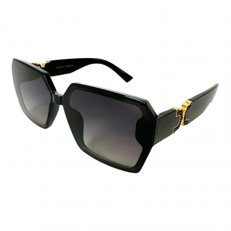 Ochelari de soare - Ochelari de soare damă, cu filtru de protecție UV 400, cu toc cadou, OSD53