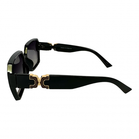 Ochelari de soare - Ochelari de soare damă, cu filtru de protecție UV 400, cu toc cadou, OSD53