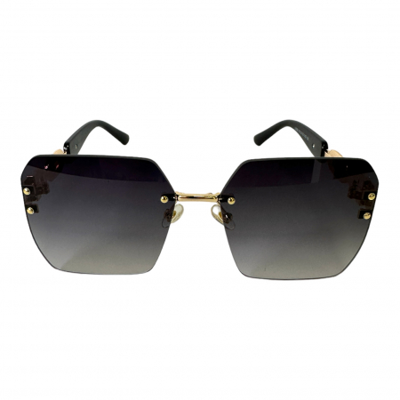 Ochelari de soare - Ochelari de soare damă, cu filtru de protecție UV 400, cu toc cadou, OSD55