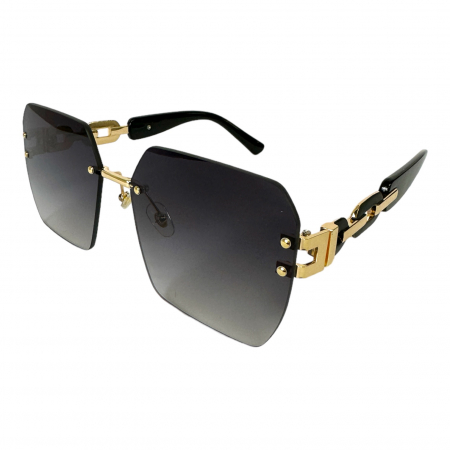 Ochelari de soare - Ochelari de soare damă, cu filtru de protecție UV 400, cu toc cadou, OSD55