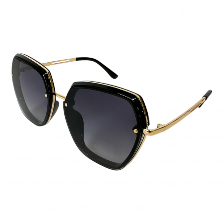 Ochelari de soare - Ochelari de soare damă, cu filtru de protecție UV 400, cu toc cadou, OSD56