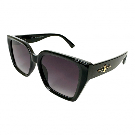 Ochelari de soare - Ochelari de soare damă, cu filtru de protecție UV 400, cu toc cadou, OSD57