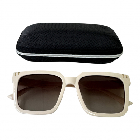 Ochelari de soare - Ochelari de soare damă, cu filtru de protecție UV 400, cu toc cadou, OSD75