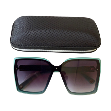 Ochelari de soare - Ochelari de soare damă, cu filtru de protecție UV 400, cu toc cadou, OSD92