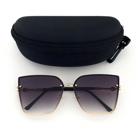 Lifestyle - Ochelari de soare damă, polarizați 400 UV, cu toc cadou, OSD02