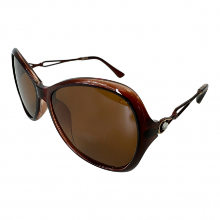 Ochelari de soare - Ochelari de soare damă, polarizați 400 UV, cu toc cadou, OSD84