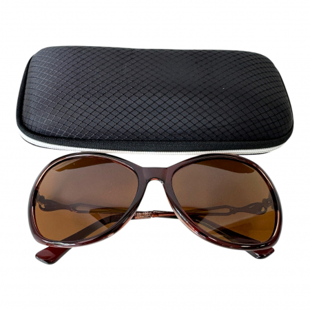 Ochelari de soare - Ochelari de soare damă, polarizați 400 UV, cu toc cadou, OSD84