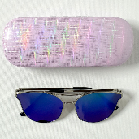 Lifestyle - Ochelari de soare damă, polarizați 400 UV, cu toc cadou, OSD12